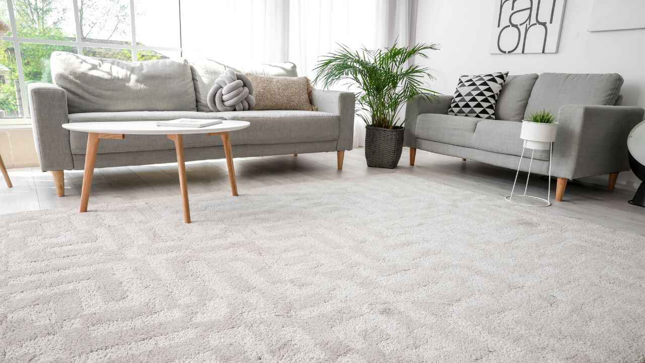 Freshly cleaned carpet in an Ames rental apartment prepared for move-out inspection.
