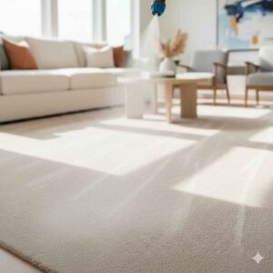 Hot water extraction carpet cleaning in Ames Iowa using professional steam method