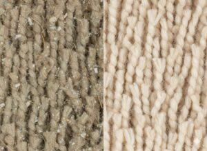 Carpet fibers trapping dust and allergens in a busy Ames Iowa family home