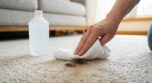 Cleaning a makeup smudge from carpet — how to remove makeup stains from carpet
