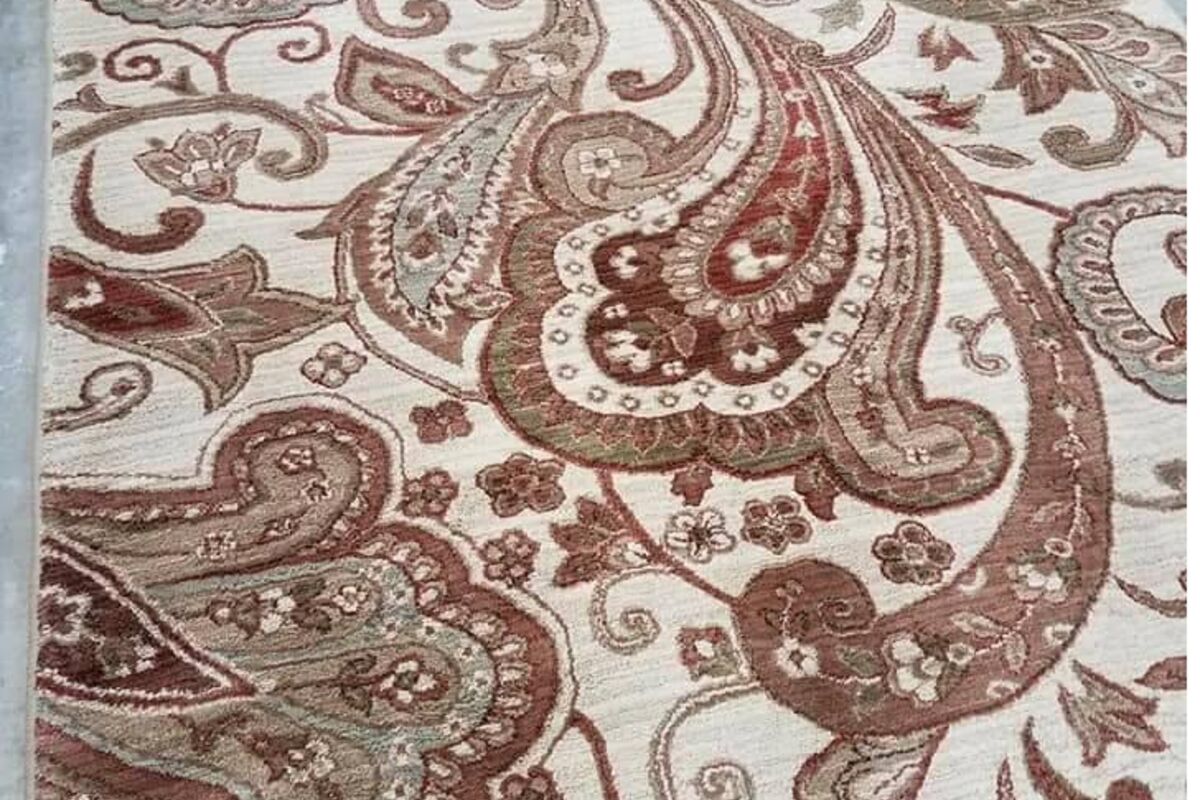 Oriental patterned area rug cleaned in Ames, Iowa