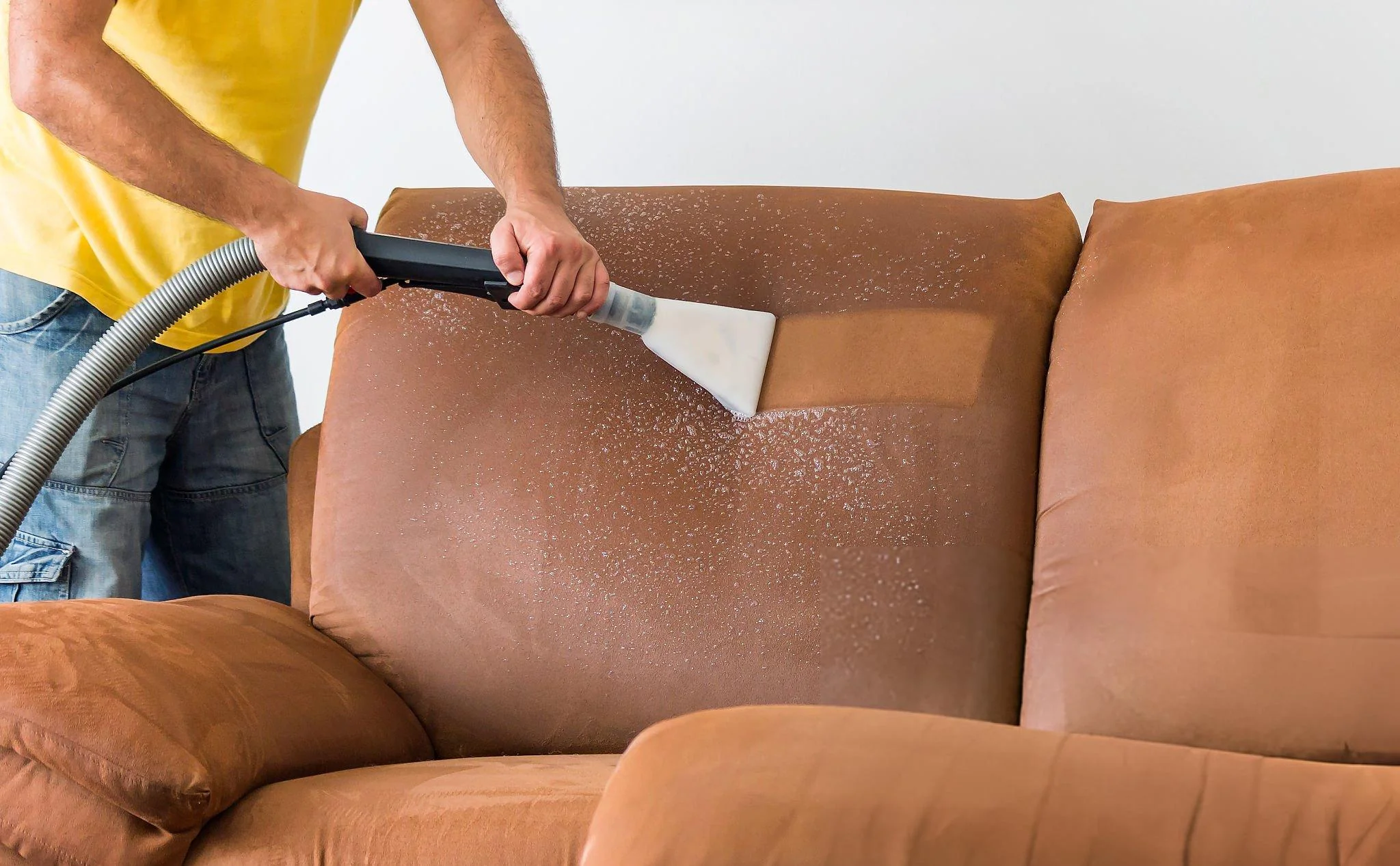 clean a microfiber couch